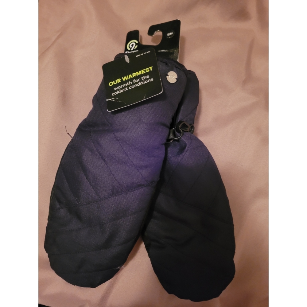 Champion S/M black mittens